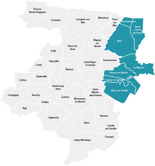 Vous habitez Arromanches, Esquay-sur-Seulles, Le Manoir, Ryes, Saint-Côme-de-Fresné, la Brèche de Tracy-sur-Mer, Vaux-sur-Seulles, Vienne-en-Bessin : l'eau potable est gérée par le SMAEP du Vieux Colombier